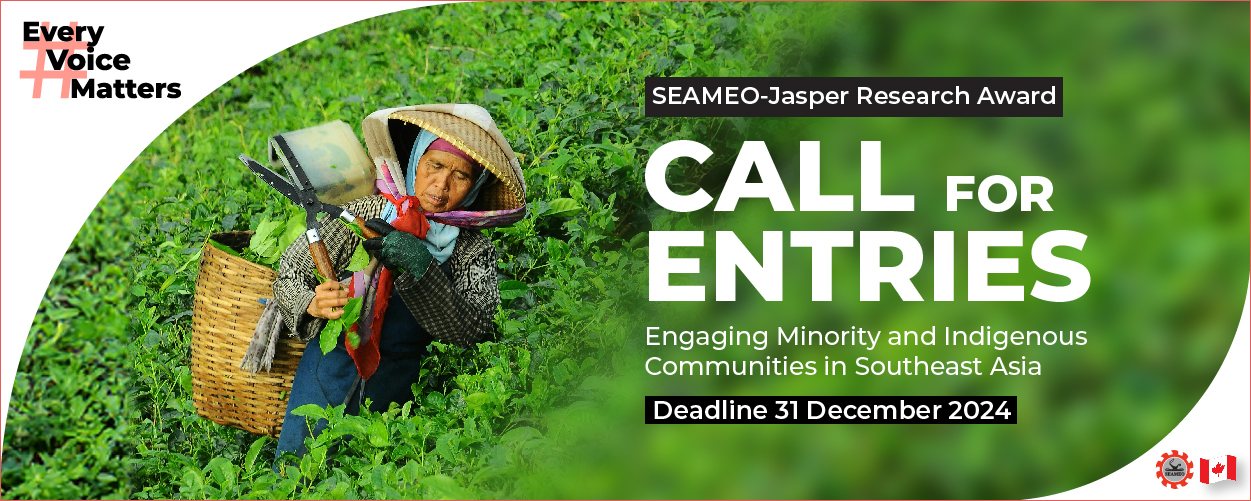 SEAMEO Jasper Research Award 2025: Call for Entries Now Open!